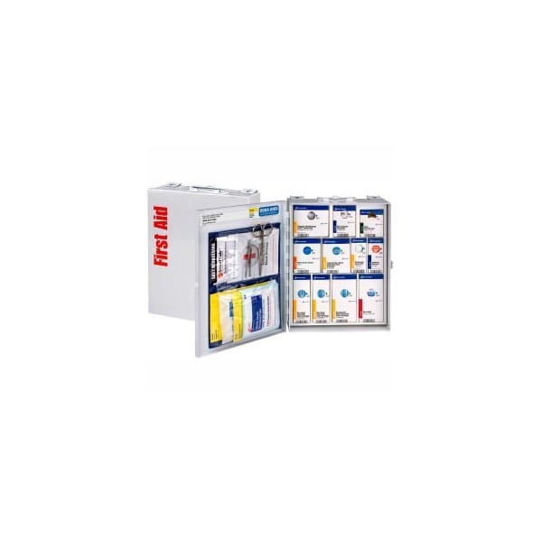 Acme United First Aid Only 1350-FAE-010 Metal First Aid Kit, Metal Detectable, 25 Person 1350-FAE-0103 - main
